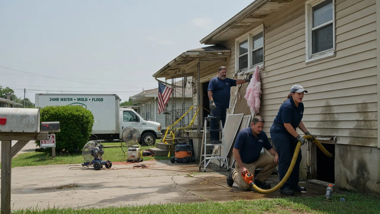 Water Damage Repair in Inavale, NE near me